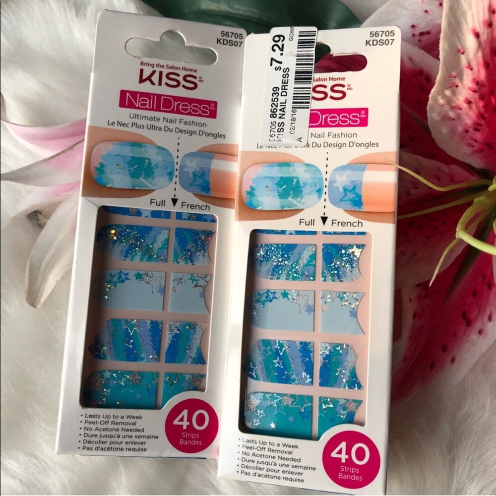 Set of (2) Kiss Nail Dress 56705 KDS07